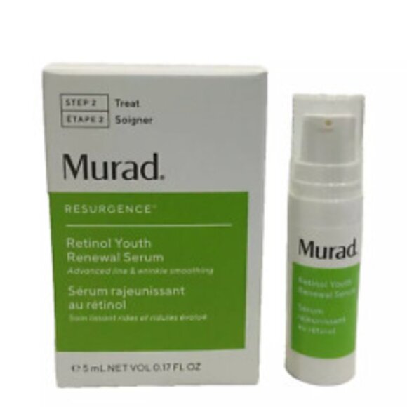 🔥3/$30 NIB MURAD Resurgence Retinol Youth Renewal Eye Serum Deluxe Travel Mini - Picture 1 of 3